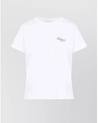 Givenchy - Cotton Logo Print Crew Neck T-Shirt - Lyst