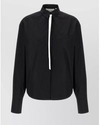 Sportmax - Cotton Poplin Shirt - Lyst