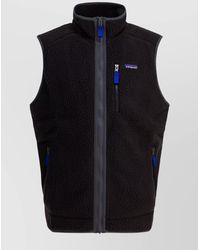 Patagonia - Sleeveless Fleece Vest High Collar - Lyst