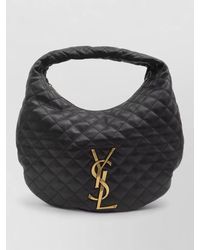 Saint Laurent - Icare Lambskin Hobo Shoulder Bag - Lyst