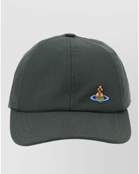Vivienne Westwood - Curved Brim Structured Baseball Style Hat - Lyst