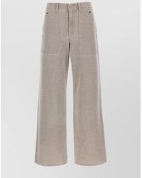 パンツ FENDI Grain de poudre pants Beige FR6580AJYF Fendi Grain De Poudre Pants | italist