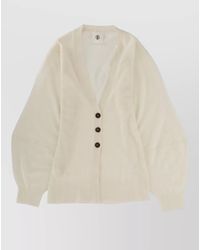 THE GARMENT - V Neck Como Knit Cardigan Top - Lyst