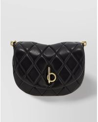 Burberry - Quilted Chain Strap Satchel Bag - Lyst