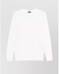 Drumohr - Crew Neck Merino Wool Knit Sweater - Lyst