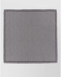 Brunello Cucinelli - Double Face Silk Pocket Square Scarf - Lyst
