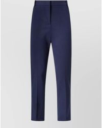 Pinko - Slim Leg Tailored Trousers Front Crease - Lyst