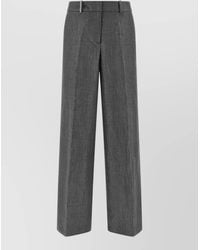 Peserico - Punto Luce Trousers Wide Leg Design - Lyst
