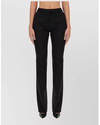 Thelatest - Cotton Skinny Flared Trousers - Lyst