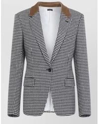 Tom Ford - Cashmere Houndstooth Single Breasted Jacket - Lyst