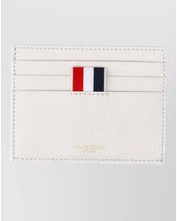 Thom Browne - Textured Finish Keyring And Card Holder - Lyst