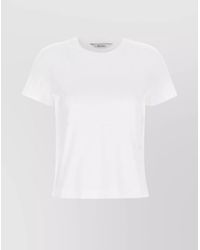 Max Mara - Cotton Short-Sleeve Crew-Neck T-Shirt - Lyst