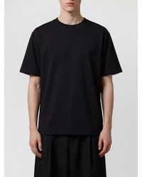 Gucci - Cotton Ribbed Crew Neck Short Sleeve T-Shirt - Lyst