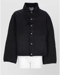 Maison Margiela - Jacket Collar Detail Lightweight Long Sleeves - Lyst