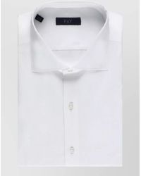 Fay - Cotton Long-Sleeve Shirt - Lyst