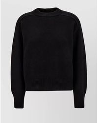 Canada Goose - Oversize Wool Sweater With Ribbed Cuffs And Hem - Lyst