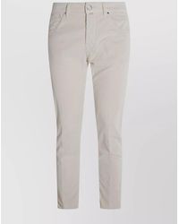Jacob Cohen - Trousers With Belt Loops And Pockets - Lyst