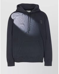 MM6 by Maison Martin Margiela - Crewneck Sweatshirt With Kangaroo Pocket And Hood - Lyst