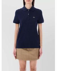 Lacoste - Cotton Short-Sleeve Polo Shirt - Lyst