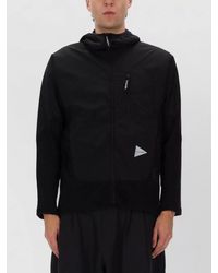 and wander - Alpha Direct Hooded Jacket Elastic Cuffs - Lyst