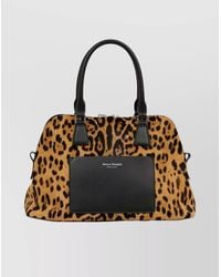 Maison Margiela - 5Ac Medium Calf Hair Shoulder Bag - Lyst