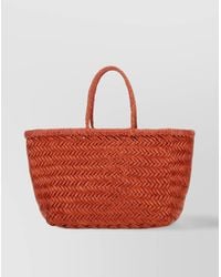 Dragon Diffusion - Bamboo Triple Jump Small Leather Shoulder Bag - Lyst