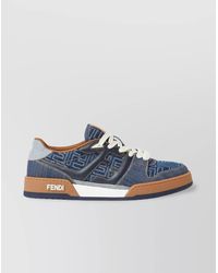 Fendi - Match Denim Sneakers - Lyst