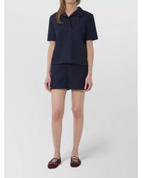 Gucci - Gg Monogram Tailored Wide Leg Shorts - Lyst