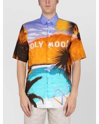 Etro - Floral Print Mini Shirt For - Lyst