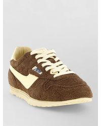 Autry - Windspin Low Top Sneakers Textured Fabric Rubber Sole - Lyst