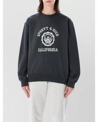 Sporty & Rich - California Crew Neck Long Sleeve Top - Lyst