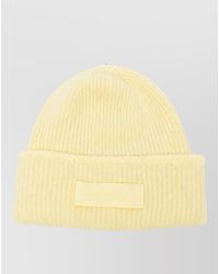 Jacquemus - Ribbed Alpaca Wool Beanie - Lyst