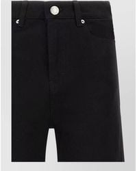 Ami Paris - High-Rise Flared-Leg Denim Jeans - Lyst