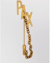 Moschino - Chain Brooch - Lyst