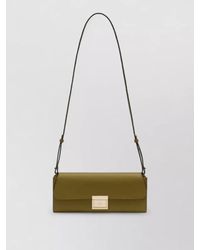 Ami Paris - Mimi Clutch Leather Crossbody Bag - Lyst
