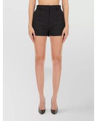 Sportmax - Virgin Wool Tailored Shorts - Lyst
