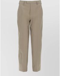 PT Torino - Emma Pants Back Pockets Belt Loops Crease - Lyst