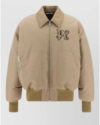 Palm Angels - Polyamide Bomber Jacket - Lyst