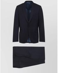 Paul Smith - Wool Tailored Single Breasted Suit - Lyst