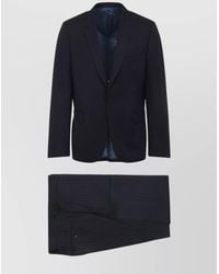 Paul Smith - Wool Tailored Fit Single Breasted Suit - Lyst