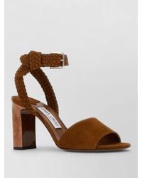 Jimmy Choo - Rori 85 Suede Sandals Block Heel - Lyst