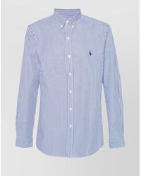 Polo Ralph Lauren - Striped Pony Polo Shirt - Lyst
