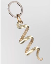 Our Legacy - Spiral Snake Keyring Case Metal Ring - Lyst