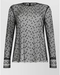 Alberta Ferretti - Long-Sleeve T-Shirt - Lyst