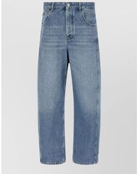 Jacquemus - Denim High-Rise Wide-Leg Jeans - Lyst