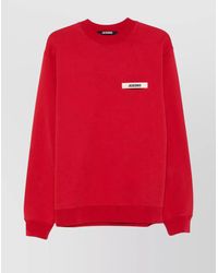 Jacquemus - 'Gros Grain' Crewneck Sweatshirt - Lyst