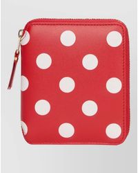 Comme des Garçons - Leather Polka Dot Wallet - Lyst