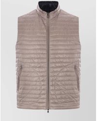 Herno - Reversible Quilted Sleeveless Down Jacket - Lyst