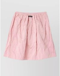 Miu Miu - Metallic A-Line Skirt - Lyst