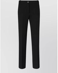 Pinko - Mid-Rise Straight-Leg Suit Trousers - Lyst